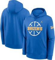 Jordan Brand Men's Jordan Brand Blue UCLA Bruins Basketball Icon Club Fleece Pullover Hoodie
