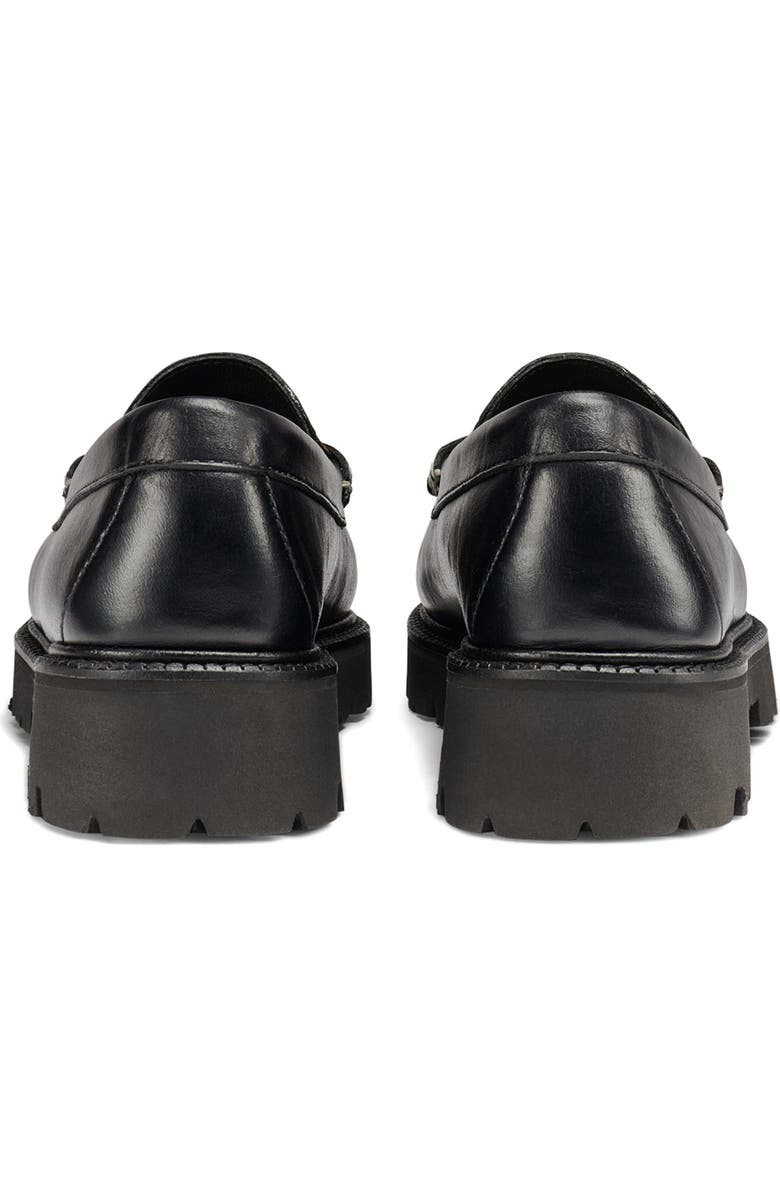 G.H.BASS Whitney Super Lug Sole Penny Loafer, Alternate, color, Black Combo