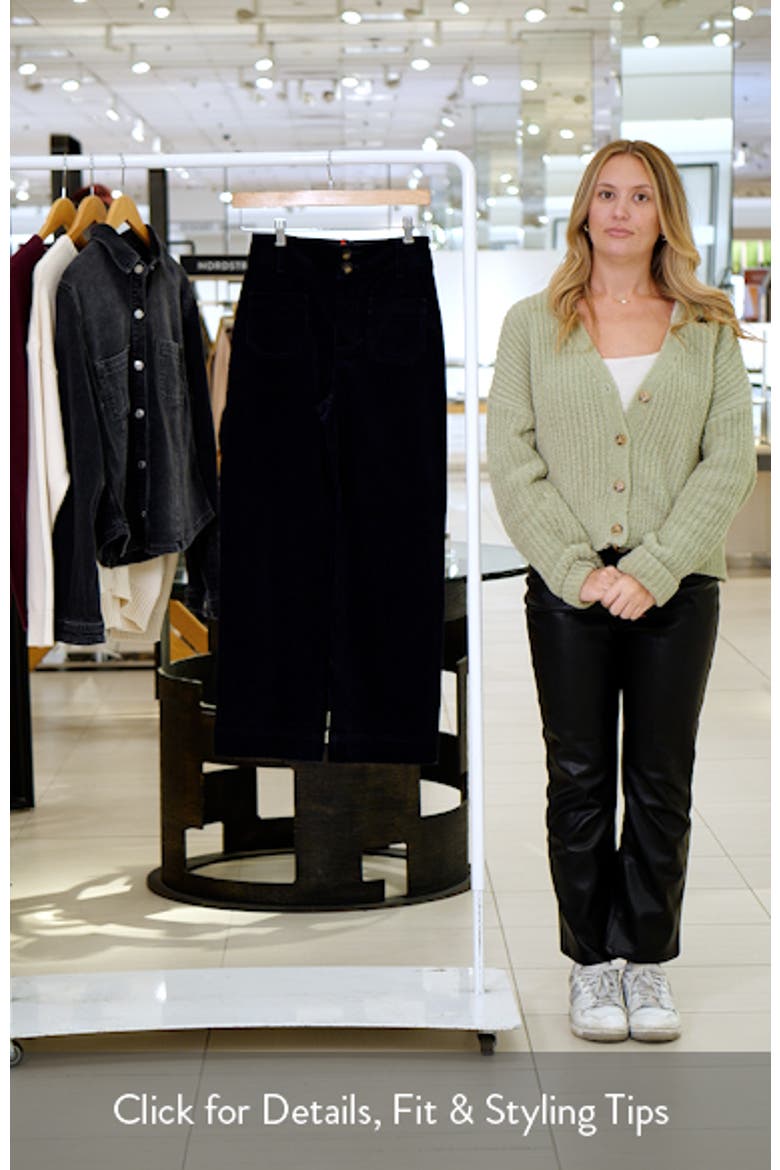 Patch Pocket Corduroy Pants video