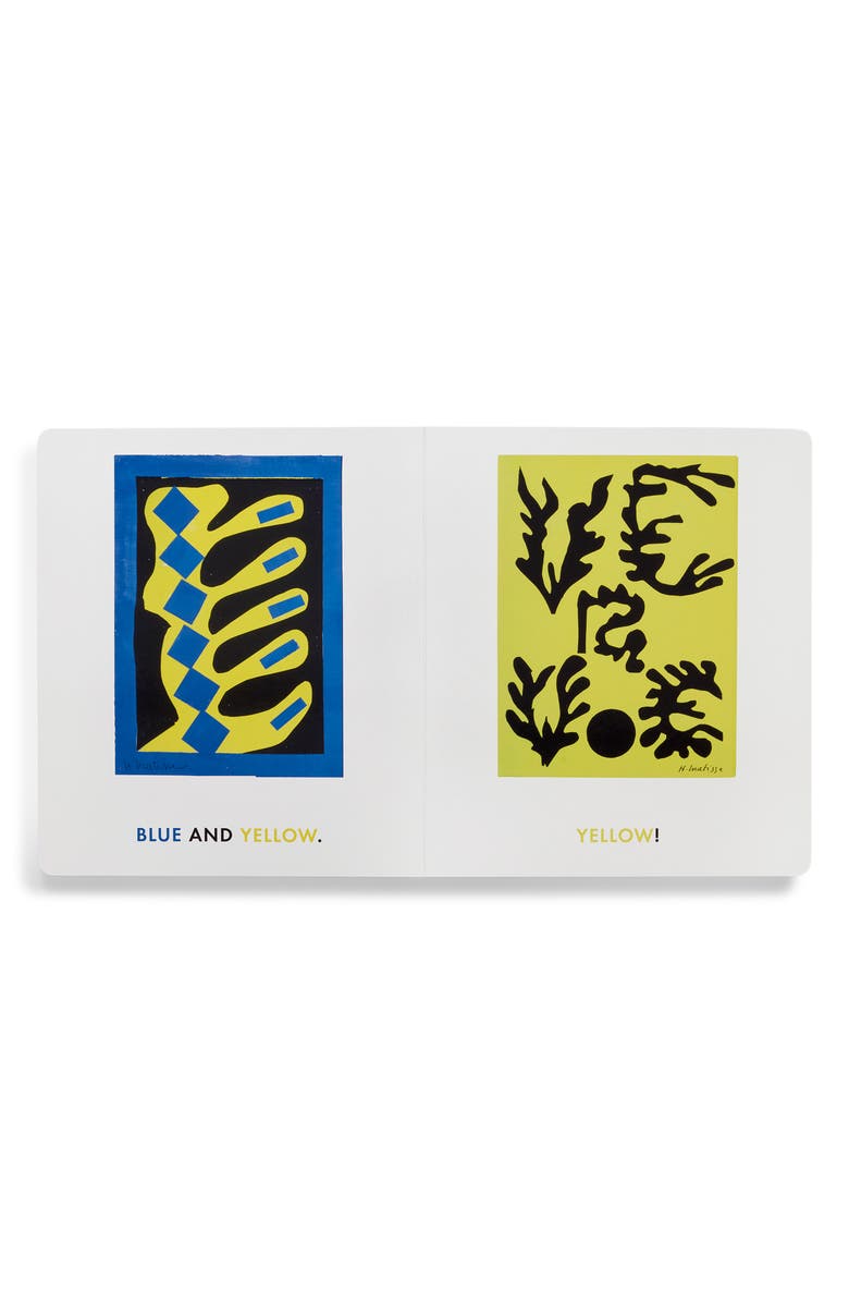 Phaidon Press 'Blue & Other Colors: with Henri Matisse' Board Book, Alternate, color, Blue