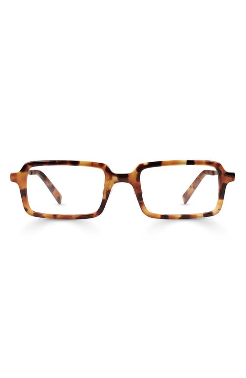 Eyebobs Mogul 50mm Rectangular Reading Glasses In Brown