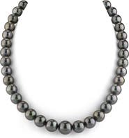 81039550 9-11mm Tahitian South Sea Pearl Necklace - AAAA Quality