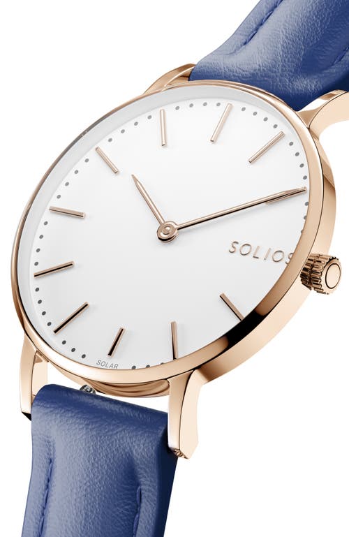 Solios Watches The Solar Classic | White Dial