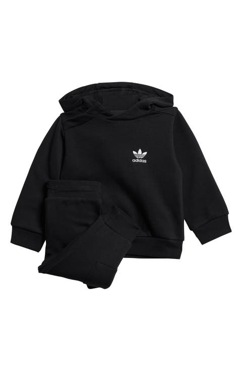 Trefoil Hoodie & Cargo Joggers Set (Baby)