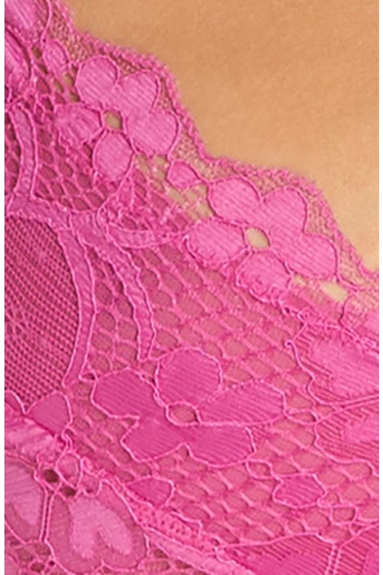 Intimates 'Camellia' Lace Bralette, Main, color, LAVISH