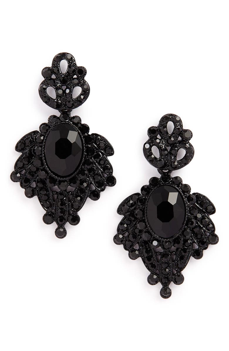 Tasha Crystal Drop Earrings, Main, color, 