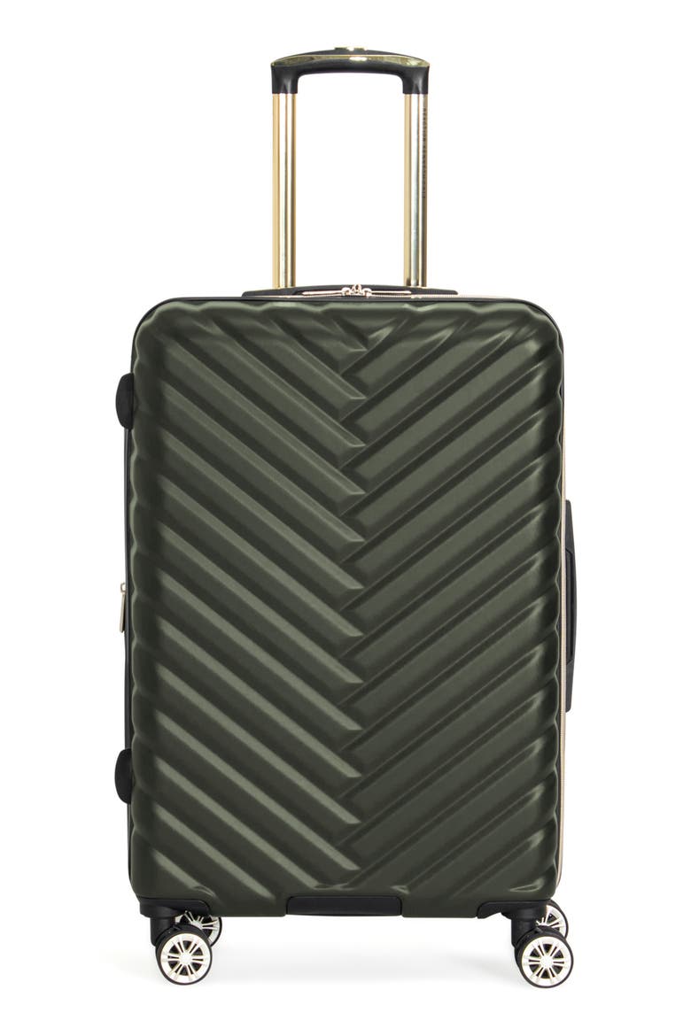Madison Square Hardside Spinner Luggage, Main, color, OLIVE