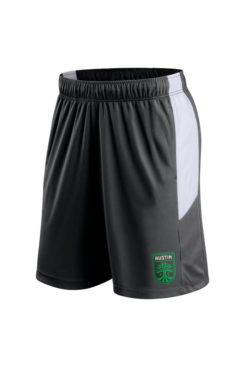 Men's Fanatics Branded Black Austin FC Prep Squad Shorts, Alternate, color, Black