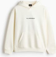H&M Loose Fit Printed Hoodie