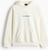 H&M Loose Fit Printed Hoodie