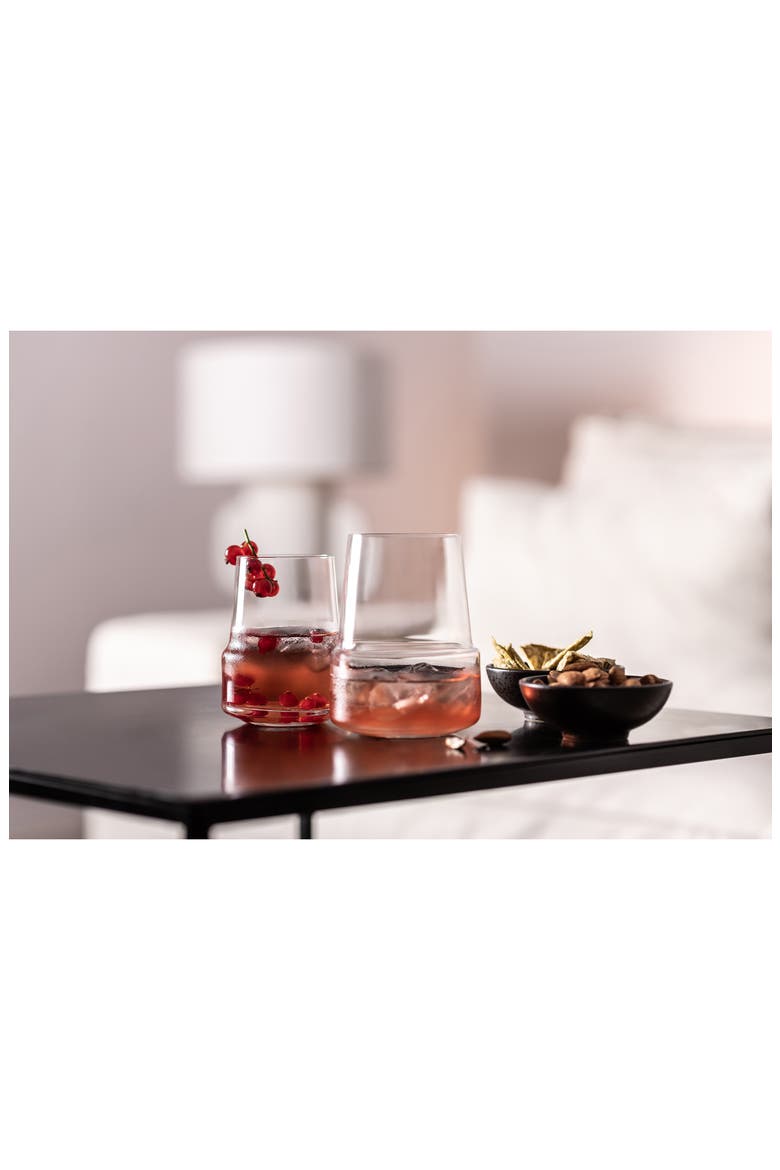 Level Set of 2 Sparkling Wine Glasses, Alternate, color, CLEAR