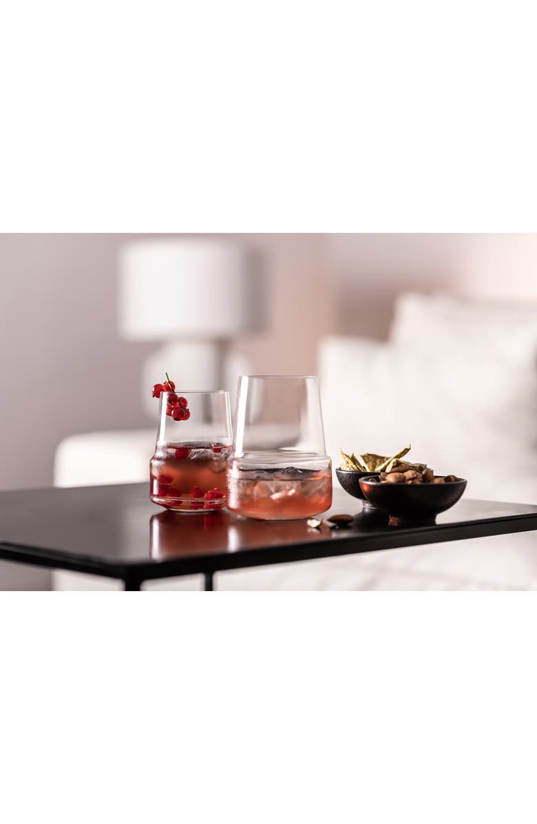 Fortessa Level Set of 2 Sparkling Wine Glasses, Alternate, color, Clear