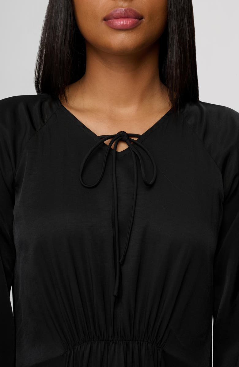 By Tess Collection June Dress, Alternate, color, Black