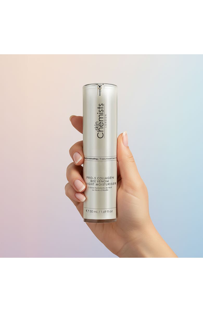 SKINCHEMISTS Pro-5 Collagen Bee Venom Night Moisturiser 50ml, Alternate, color, White