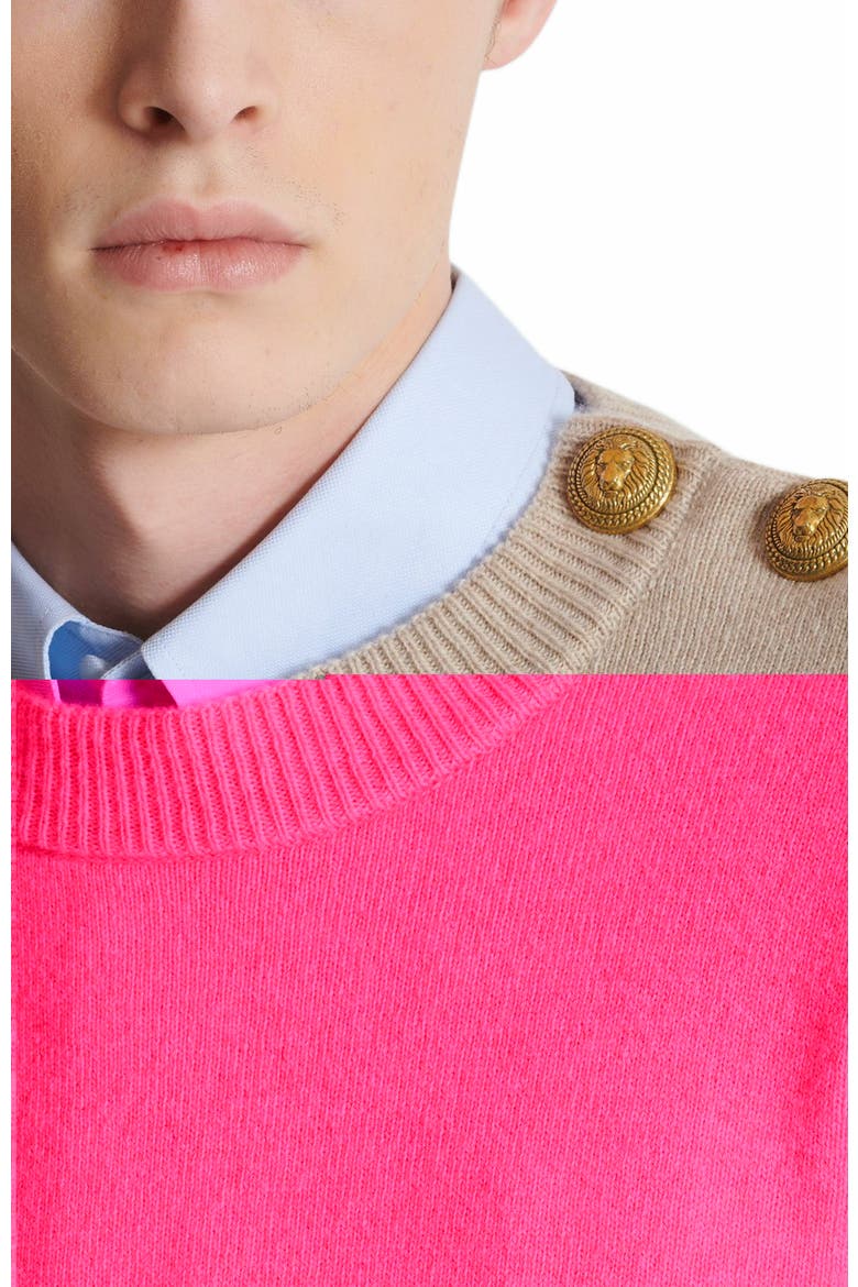 Eco-Cashmere Jumper, Alternate, color, Beige