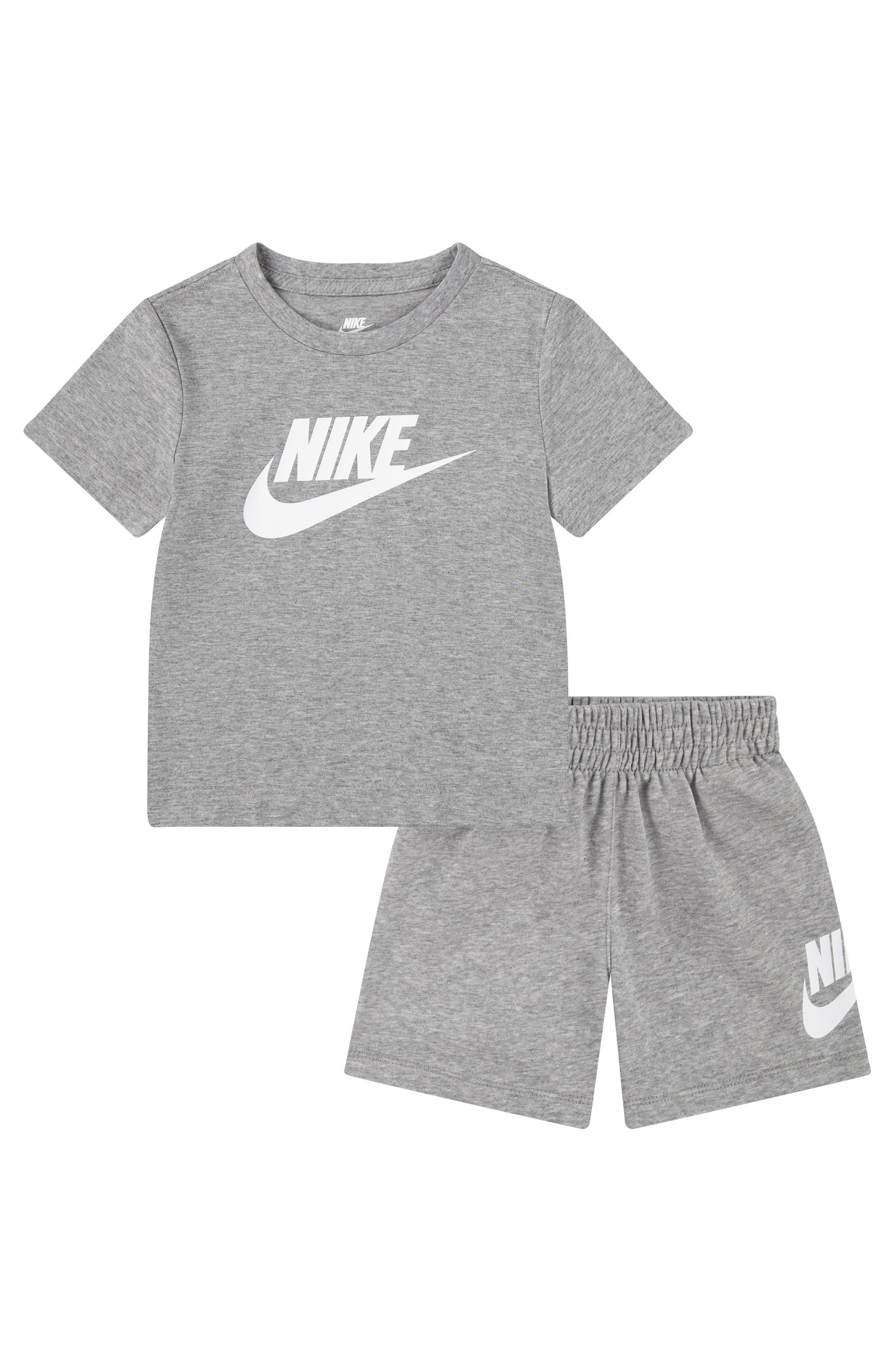 Nike Kids' Club Logo Graphic T-Shirt & Shorts Set