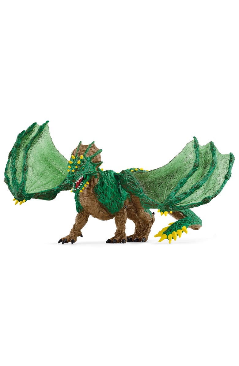 Schleich Eldrador Creatures Jungle Dragon, Fantasy Action Figure, Adult & Kid, Main, color, Multicolored