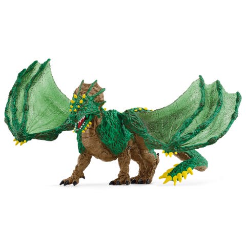 Eldrador Creatures Jungle Dragon, Fantasy Action Figure, Adult & Kid