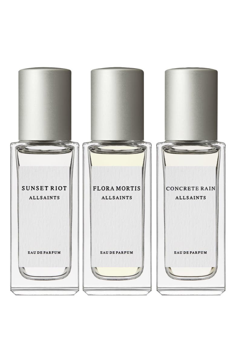 AllSaints Travel Size Eau de Parfum Discovery Set, Main, color,