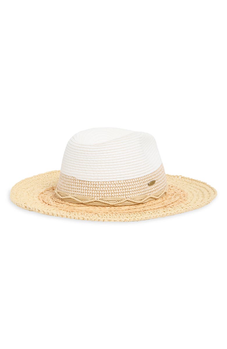 Scala Two-Tone Fedora Hat, Alternate, color,