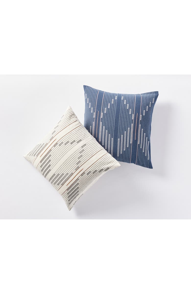 Coyuchi Morelia Jacquard Organic Cotton Pillow Cover, Alternate, color, Harvest