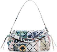 Desigual Small Collage Perforated Crossbody Bag