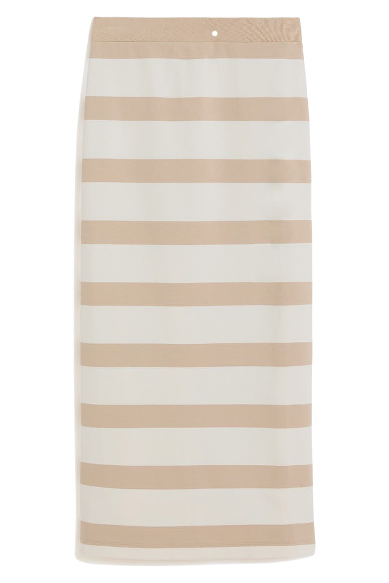 Riviera Stripe Knit Maxi Skirt, Alternate, color, IVORY