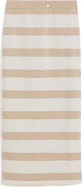 MM by Max Mara Riviera Stripe Knit Maxi Skirt