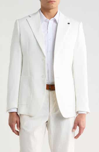 T.R. PREMIUM Slim Fit Cotton Blend Blazer
