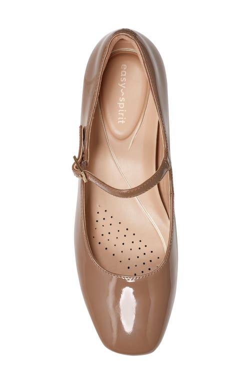 Easy Spirit Sejanica Mary Jane Flat In Burgundy