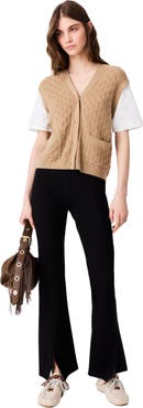 maje Slit trousers