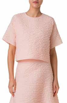 Techno Organza Boxy Top