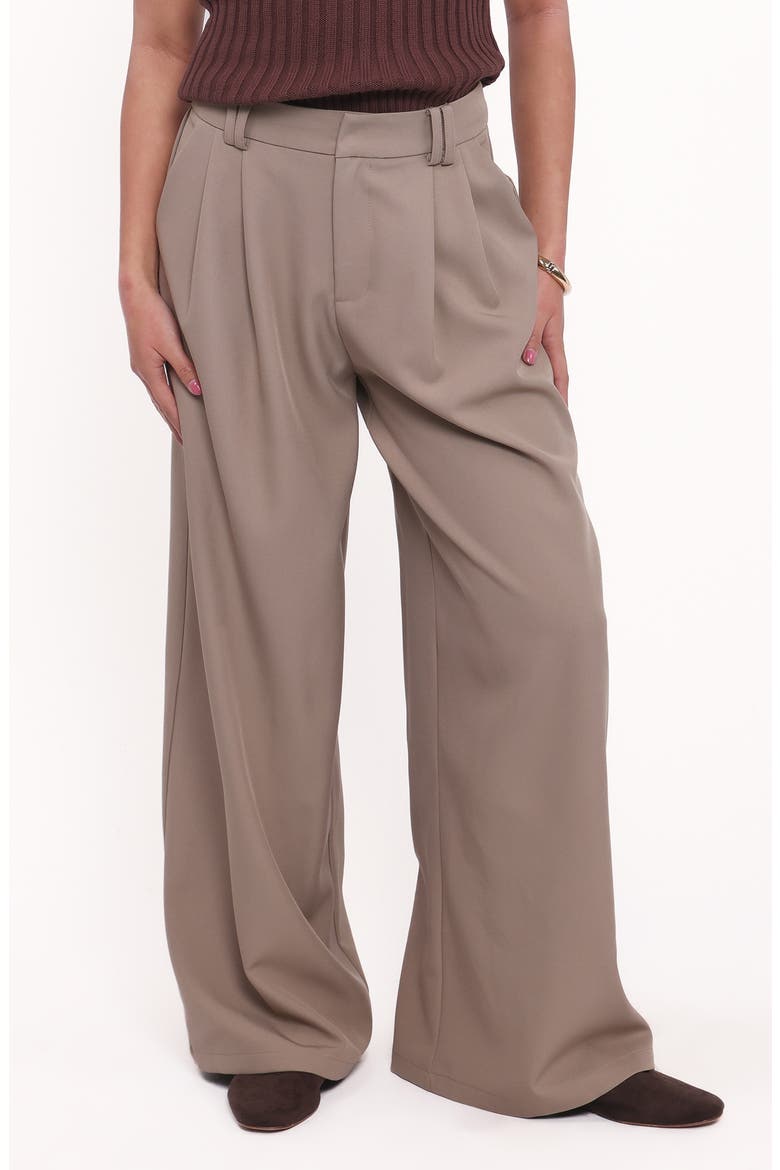 Kathryn Wide Leg Pants, Alternate, color, BEIGE