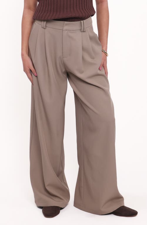 Petal And Pup Petal & Pup Kathryn Wide Leg Pants In Brown