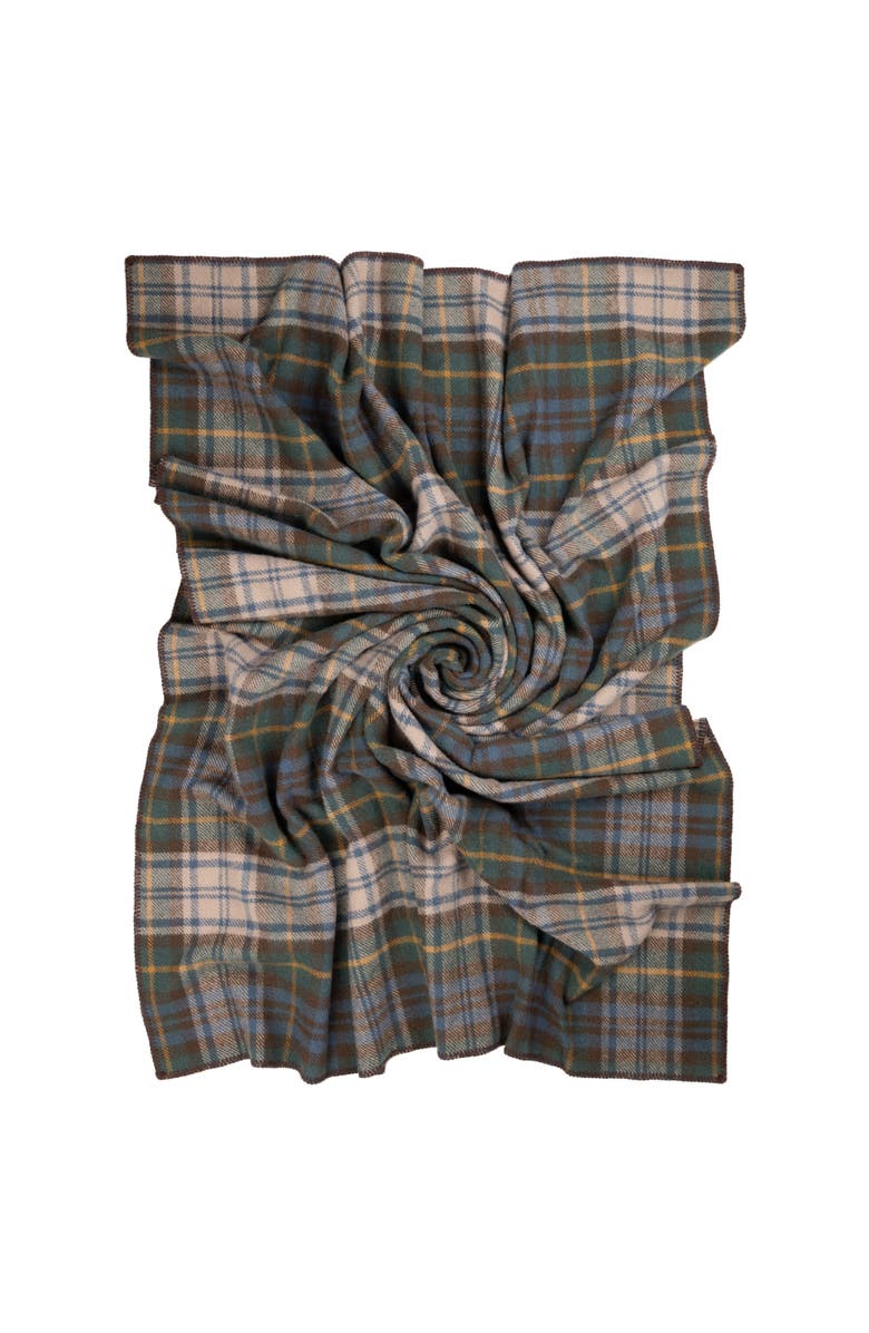 Prince of Scots Highland Tweeds Big Throw, Alternate, color, Antique Dress Gordon