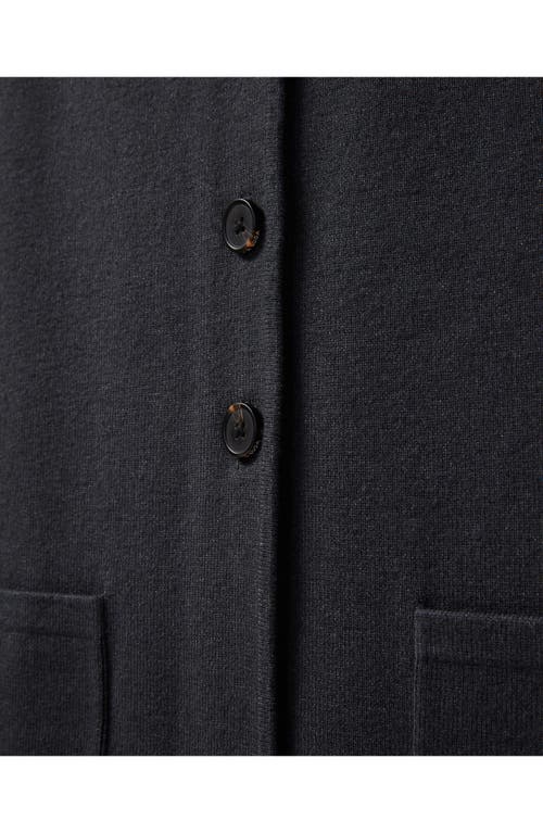 Scotch & Soda Longline Sweater Vest In Black