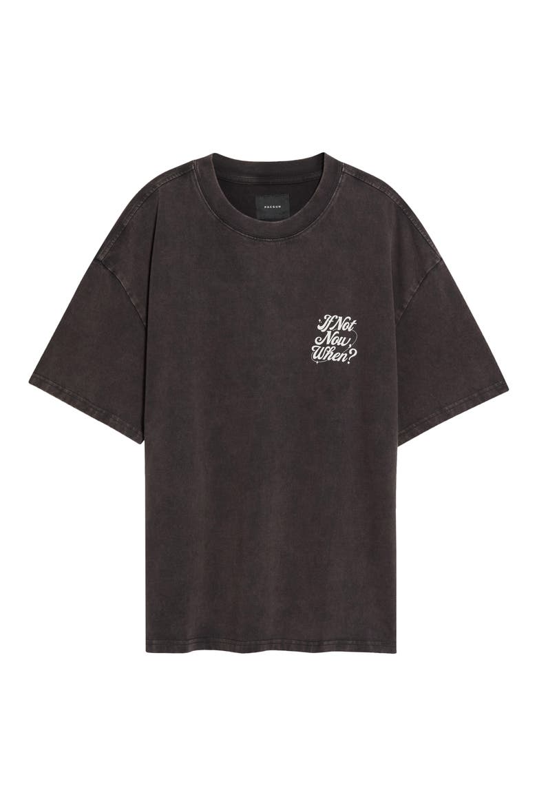 If Not Cotton Graphic T-Shirt, Main, color, BLACK