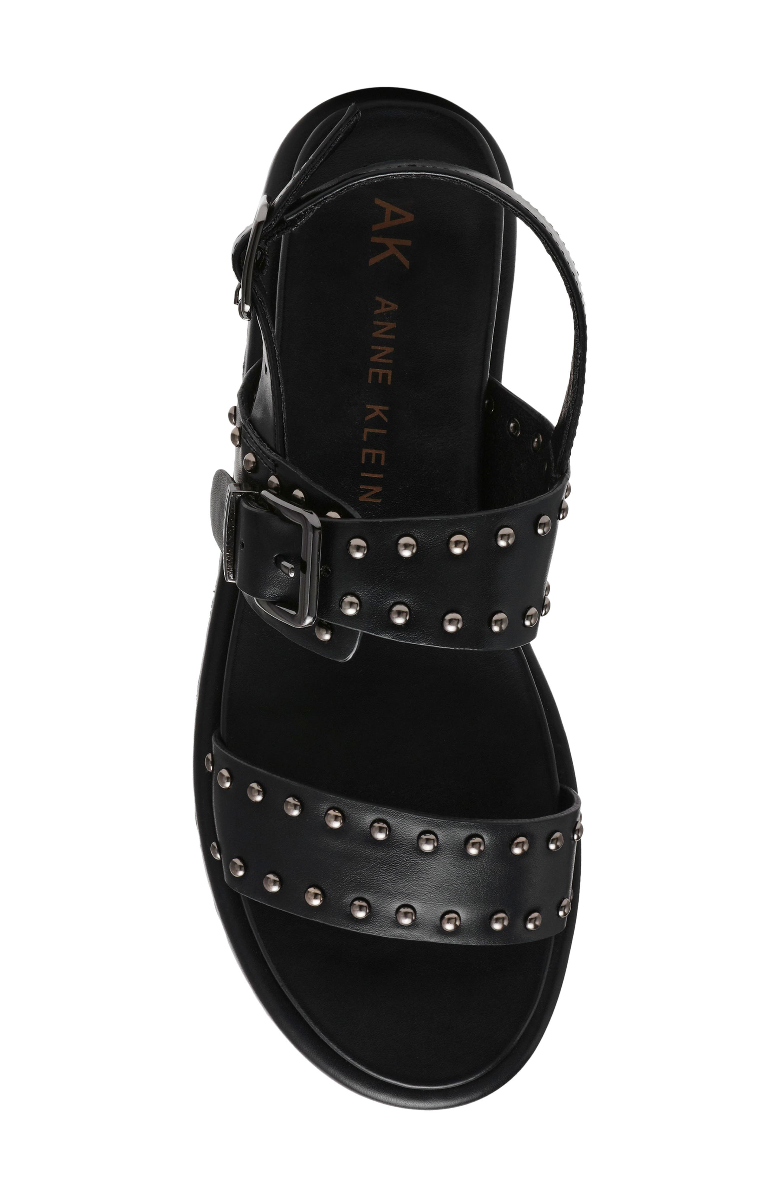 Anne Klein Elzey Studded Sandal, Alternate, color, 