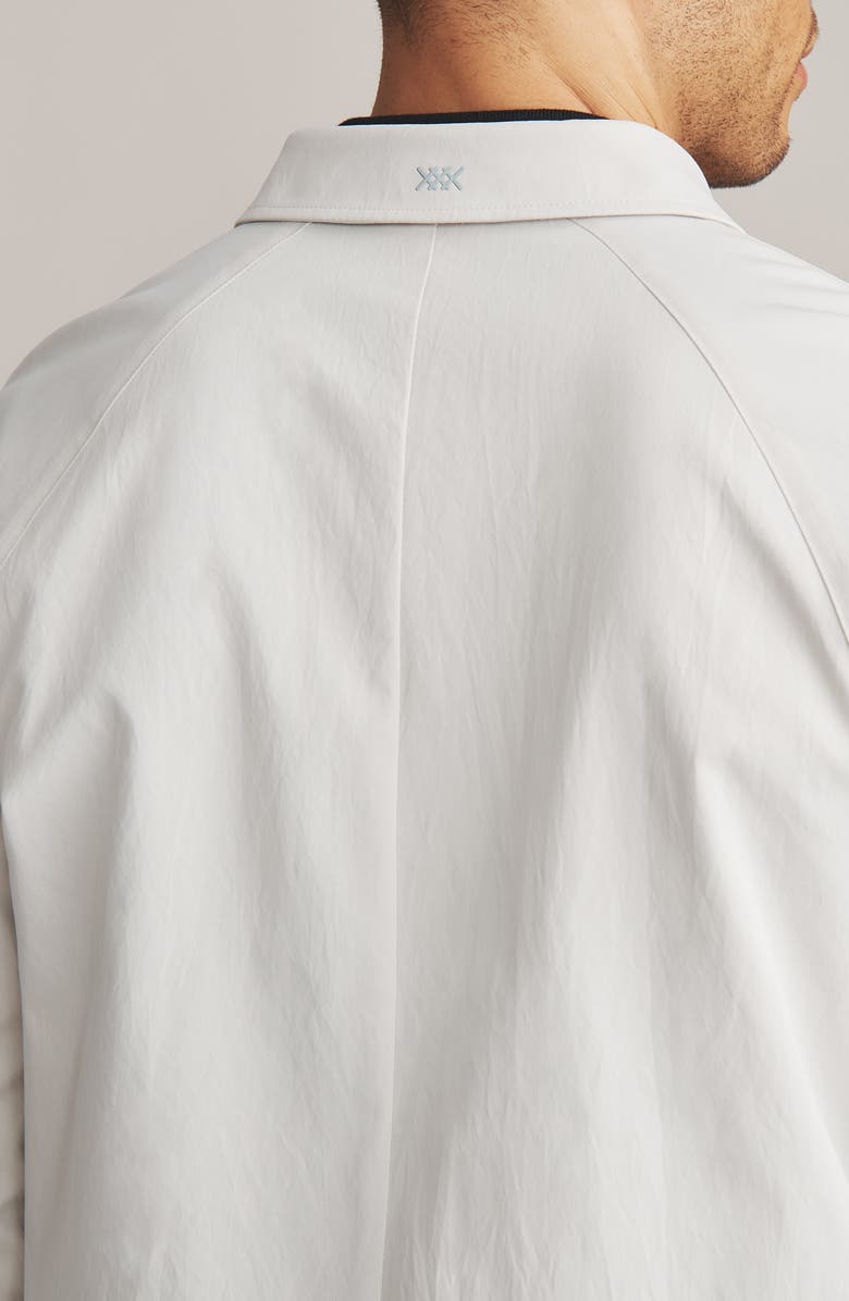 Rhone Aux Mac Coat, Alternate, color, Silver Moon