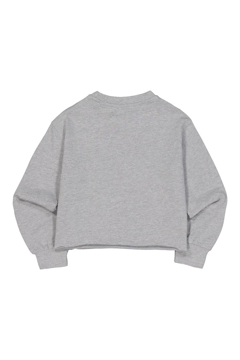 Kids' French Terry Relaxed Fit Sweatshirt, Alternate, color, HEATHER GREY