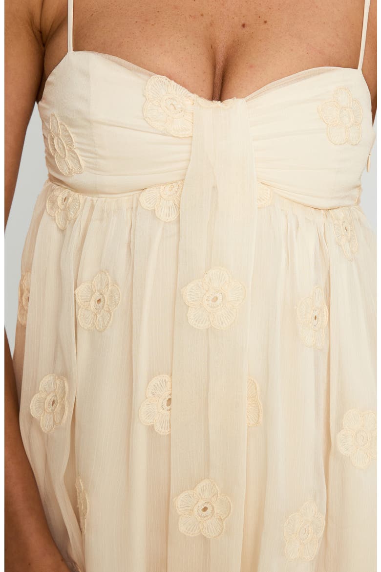 Sparks Fly Sleeveless Minidress, Alternate, color, CREAM