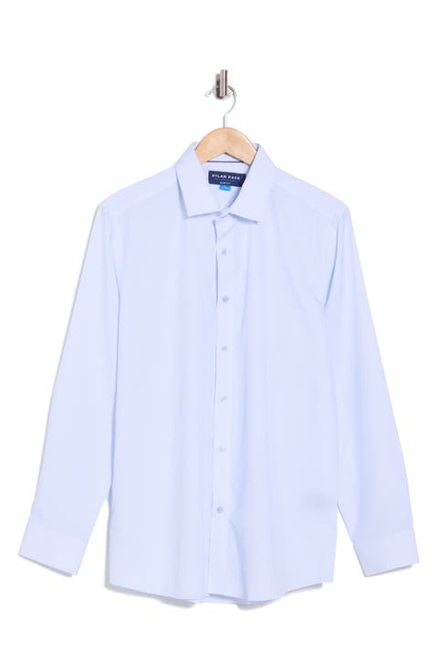 Slim Fit Perfect Stretch Long Sleeve Button Down Shirt