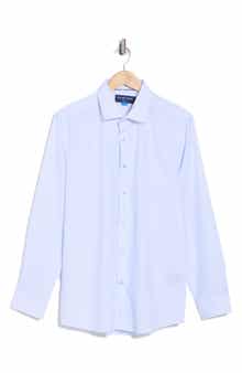 DYLAN PARK Slim Fit Perfect Stretch Long Sleeve Button Down Shirt