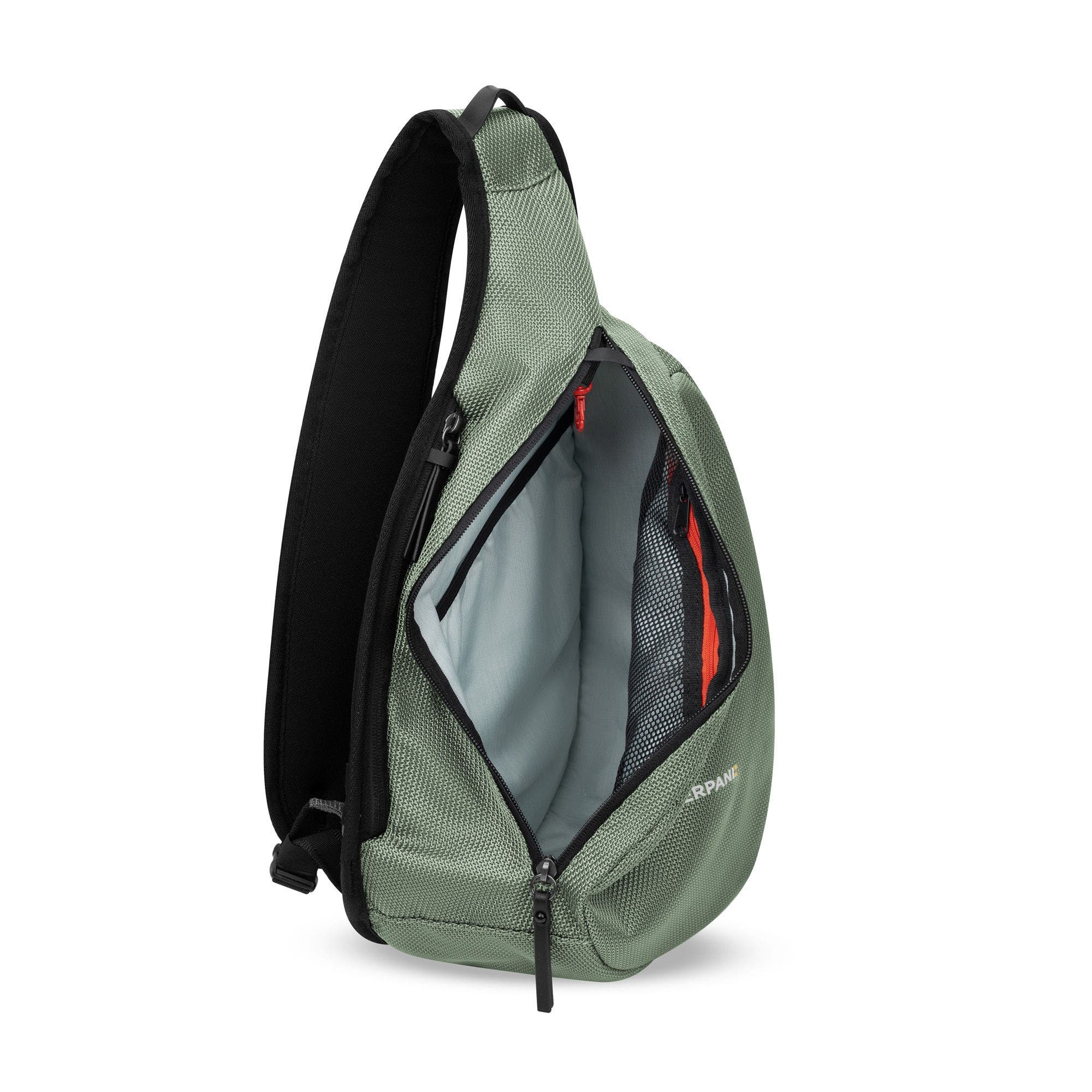 Esprit Anti Theft Shoulder Sling Bag, Alternate, color, Aloe Mist