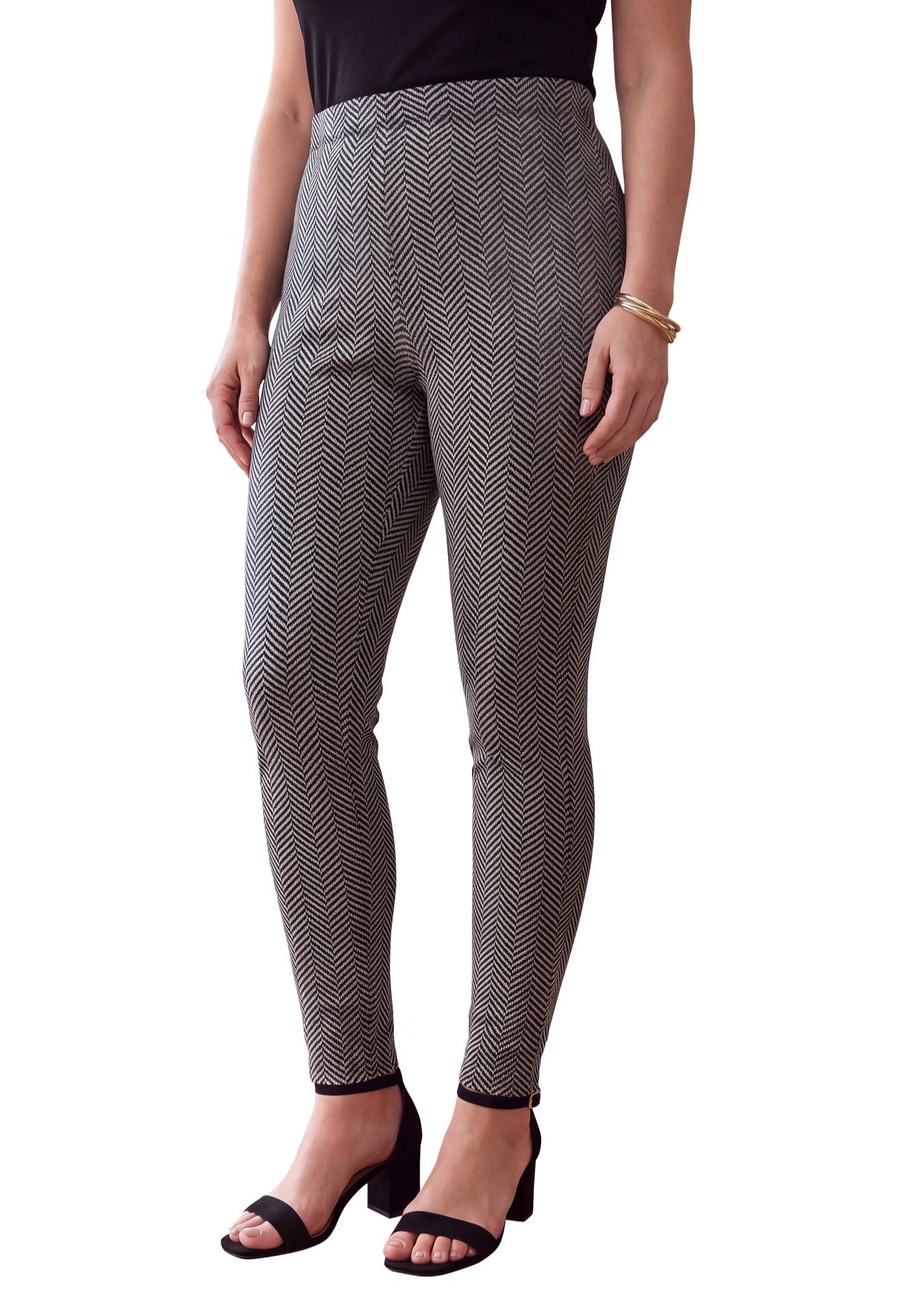 GREY HERRINGBONE