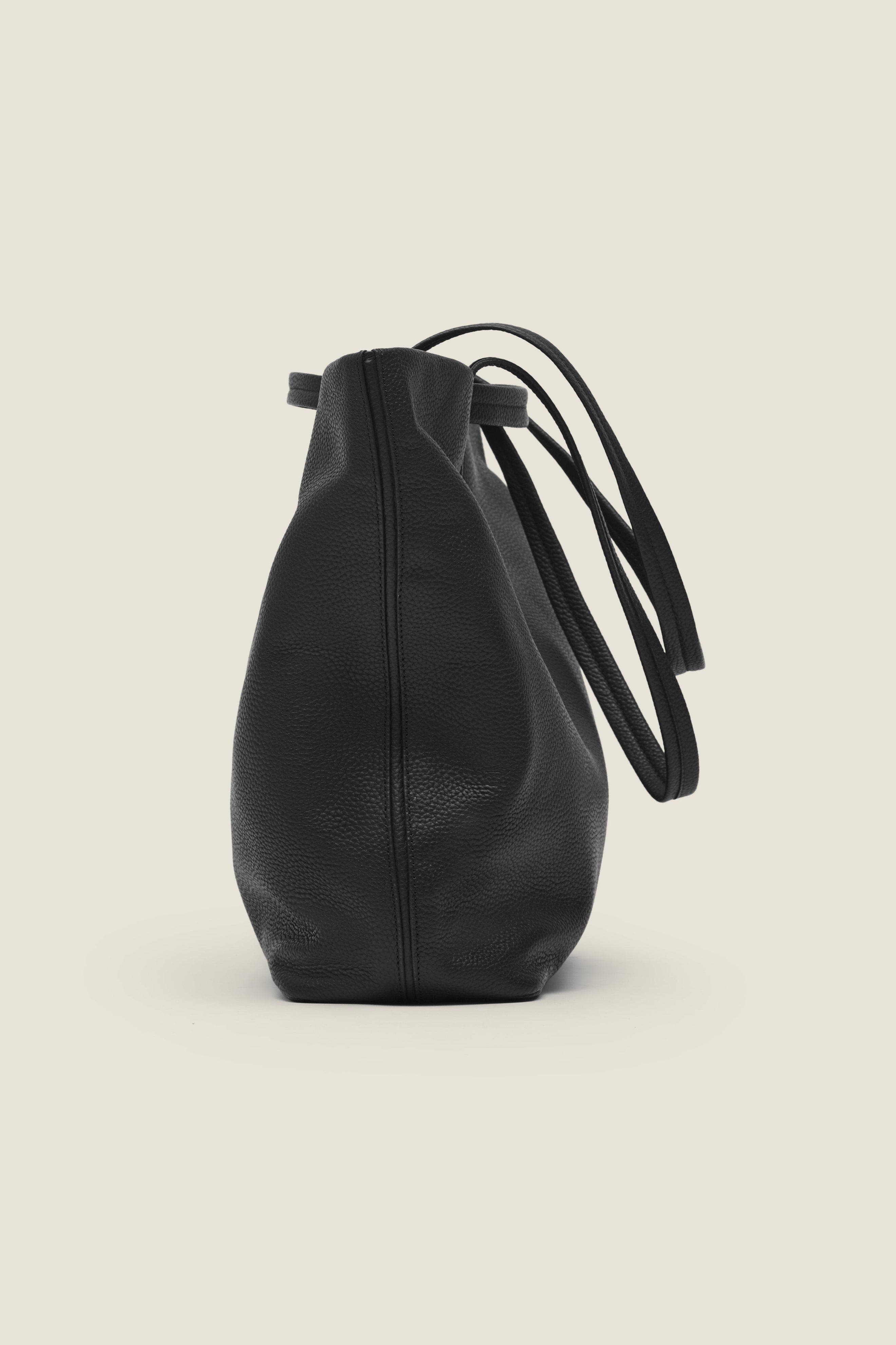 Rove Organized Leather Travel Tote, Alternate, color, Jet Black
