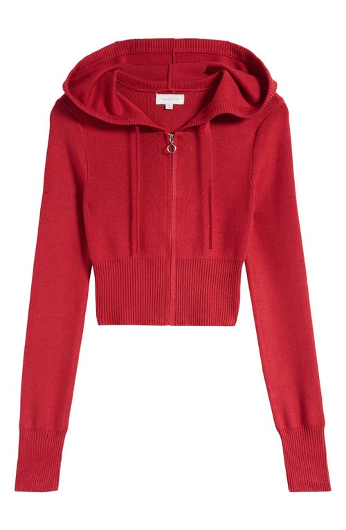 Pacsun Sammi Front Zip Rib Hoodie
