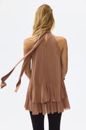 H&M Flounced Tie-detail Top