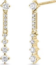 Bony Levy Mykonos 18k Gold Diamond Drop Earrings