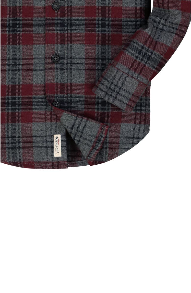 Hope & Henry Boys' Organic Flannel Shirt, Kids, Alternate, color, 